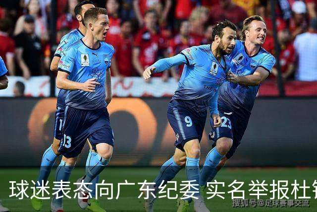 球迷表态向广东纪委 实名举报杜锋，给出三大理由 让人哭笑不得！