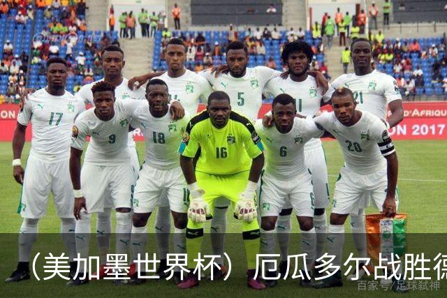 （美加墨世界杯）厄瓜多尔战胜德国晋级 科特迪瓦送库拉索出局